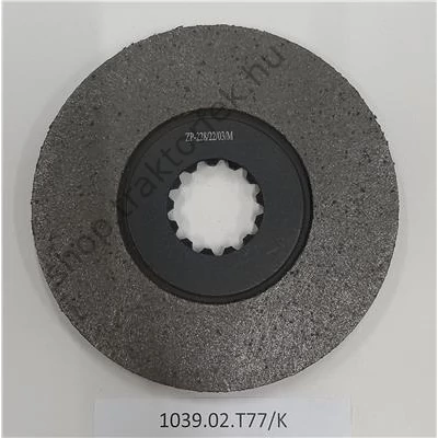féktárcsa d=165 mm